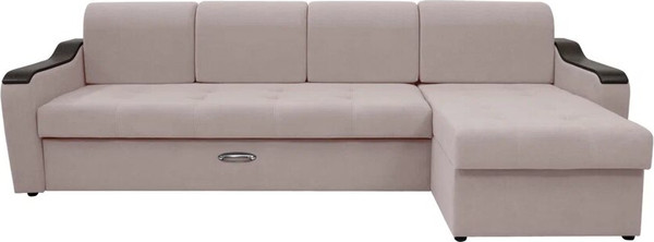 Диван угловой Сириус Лидер-3 с оттоманкой НПБ 300x165