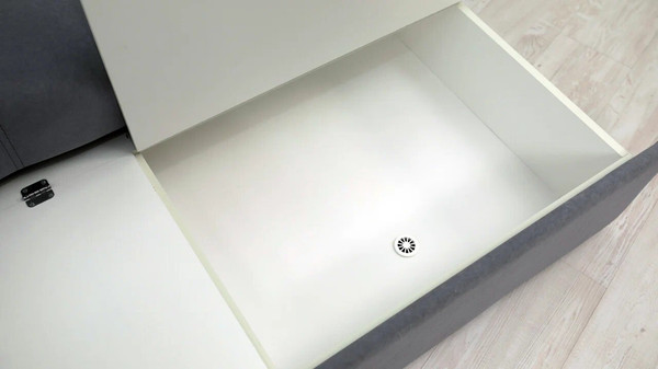 Диван угловой Сириус Лидер-3 с оттоманкой НПБ 300x165