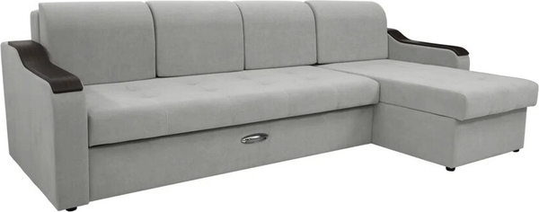 Диван угловой Сириус Лидер-3 с оттоманкой НПБ 300x165 - фото