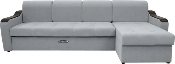 Диван угловой Сириус Лидер-3 с оттоманкой НПБ 300x165