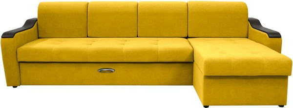 Диван угловой Сириус Лидер-3 с оттоманкой НПБ 300x165