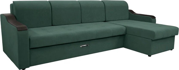 Диван угловой Сириус Лидер-3 с оттоманкой НПБ 300x165 - фото