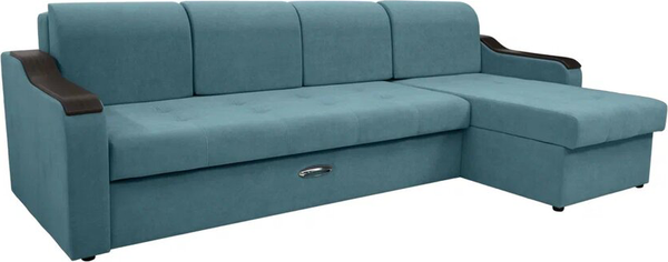 Диван угловой Сириус Лидер-3 с оттоманкой НПБ 300x165 - фото