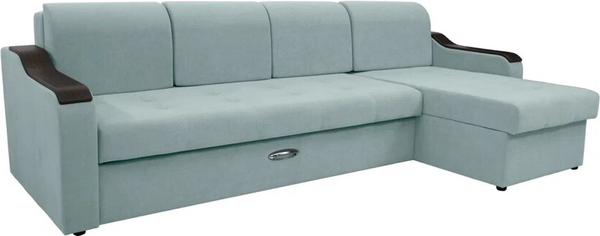 Диван угловой Сириус Лидер-3 с оттоманкой НПБ 300x165 - фото