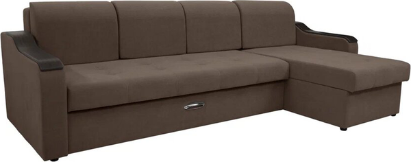 Диван угловой Сириус Лидер-3 с оттоманкой НПБ 300x165 - фото