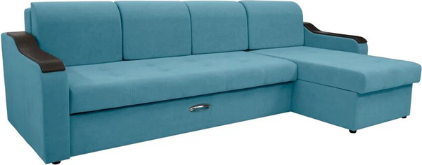 Диван угловой Сириус Лидер-3 с оттоманкой НПБ 300x165 - фото