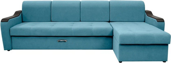 Диван угловой Сириус Лидер-3 с оттоманкой НПБ 300x165