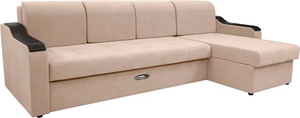 Диван угловой Сириус Лидер-3 с оттоманкой НПБ 300x165 - фото