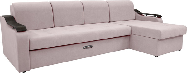 Диван угловой Сириус Лидер-4 с оттоманкой ППУ 300x165 - фото