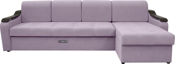 Диван угловой Сириус Лидер-4 с оттоманкой ППУ 300x165