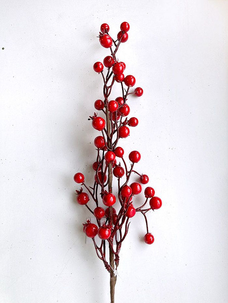 Ветка новогодняя Geliu sala Шиповника / 21LJ-153