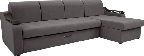 Диван угловой Сириус Лидер-4 с оттоманкой ППУ 300x165 - фото