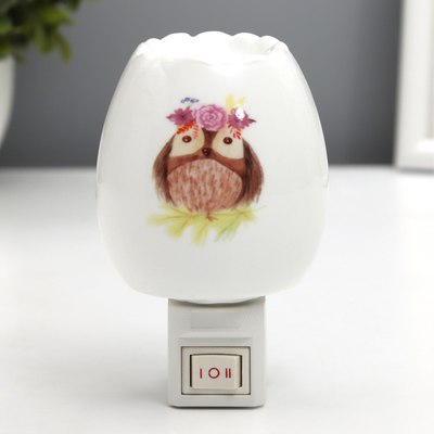 Ночник Risalux Тетушка сова / 10553439