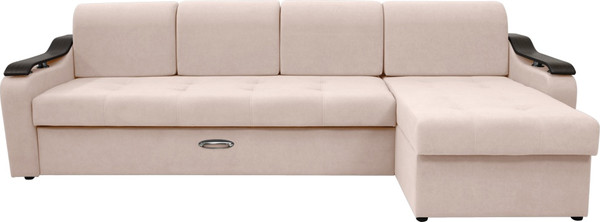 Диван угловой Сириус Лидер-4 с оттоманкой НПБ 300x165