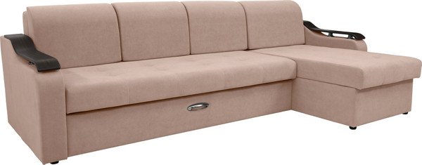 Диван угловой Сириус Лидер-4 с оттоманкой НПБ 300x165 - фото