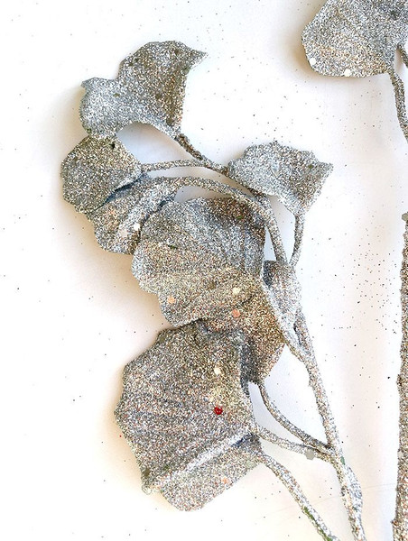 Ветка новогодняя Geliu sala Ветка гинкго / BRS3-4623