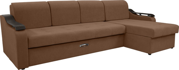 Диван угловой Сириус Лидер-4 с оттоманкой НПБ 300x165 - фото