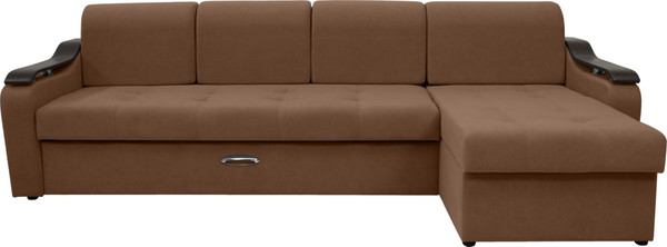 Диван угловой Сириус Лидер-4 с оттоманкой НПБ 300x165