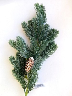 Ветка новогодняя Geliu sala Еловая с шишкой / LX20-1297 