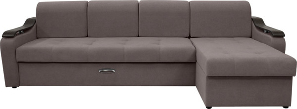 Диван угловой Сириус Лидер-4 с оттоманкой НПБ 300x165