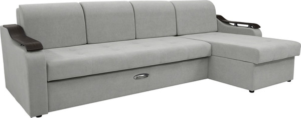 Диван угловой Сириус Лидер-4 с оттоманкой НПБ 300x165 - фото