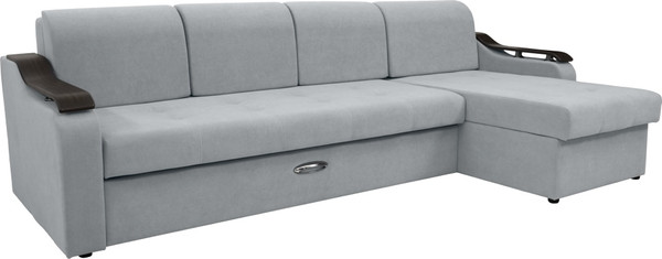 Диван угловой Сириус Лидер-4 с оттоманкой НПБ 300x165 - фото