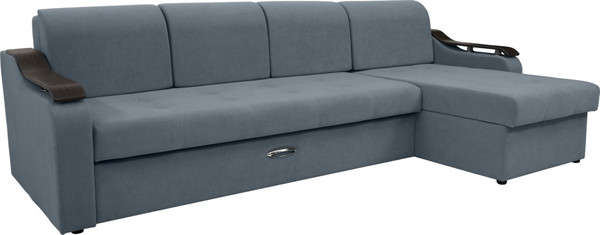 Диван угловой Сириус Лидер-4 с оттоманкой НПБ 300x165 - фото