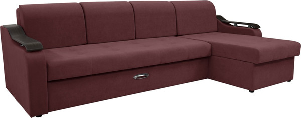 Диван угловой Сириус Лидер-4 с оттоманкой НПБ 300x165 - фото