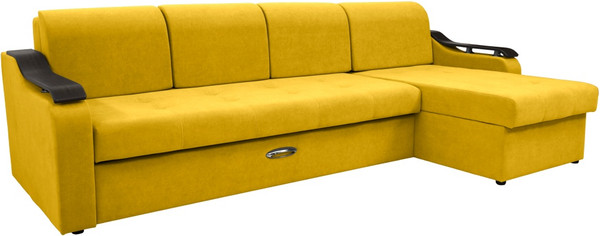 Диван угловой Сириус Лидер-4 с оттоманкой НПБ 300x165 - фото