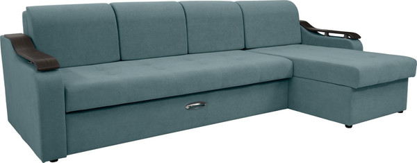 Диван угловой Сириус Лидер-4 с оттоманкой НПБ 300x165 - фото