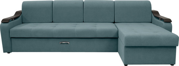 Диван угловой Сириус Лидер-4 с оттоманкой НПБ 300x165