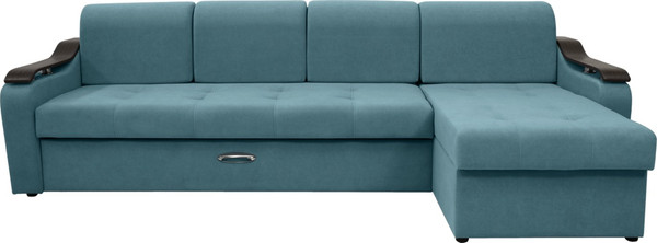 Диван угловой Сириус Лидер-4 с оттоманкой НПБ 300x165