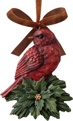 Елочная игрушка Erich Krause Decor. Новогодняя птица / 62298 - фото