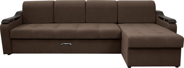 Диван угловой Сириус Лидер-4 с оттоманкой НПБ 300x165