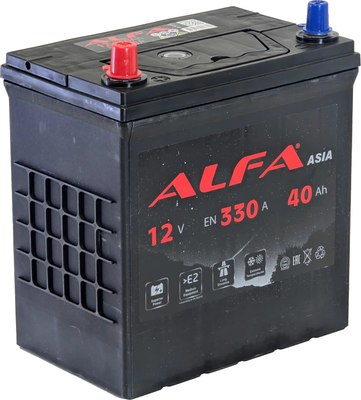 Автомобильный аккумулятор ALFA battery Asia JL 330A