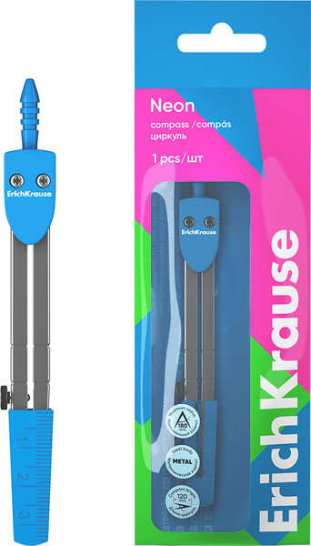 Циркуль Erich Krause Neon / 61280