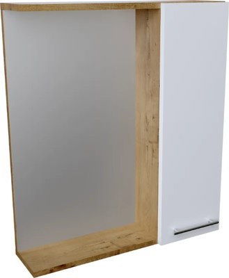 Шкаф с зеркалом для ванной Axus Дюна 70 - фото