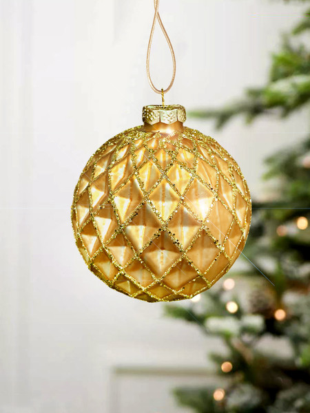 Шар новогодний GreenTerra 0195-2