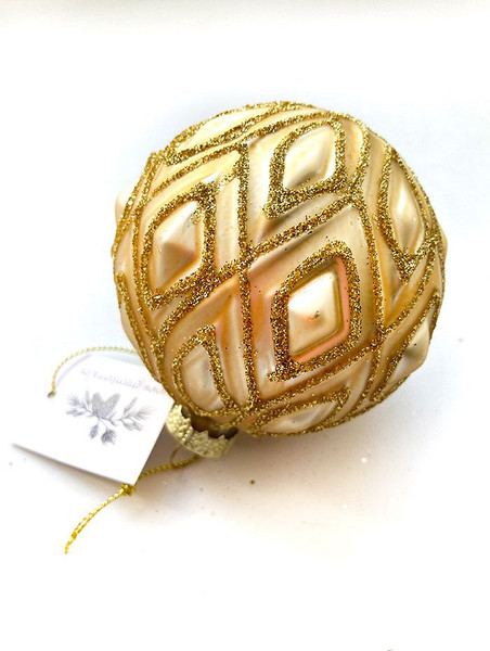 Шар новогодний GreenTerra 0195-38