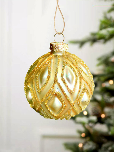 Шар новогодний GreenTerra 0195-38