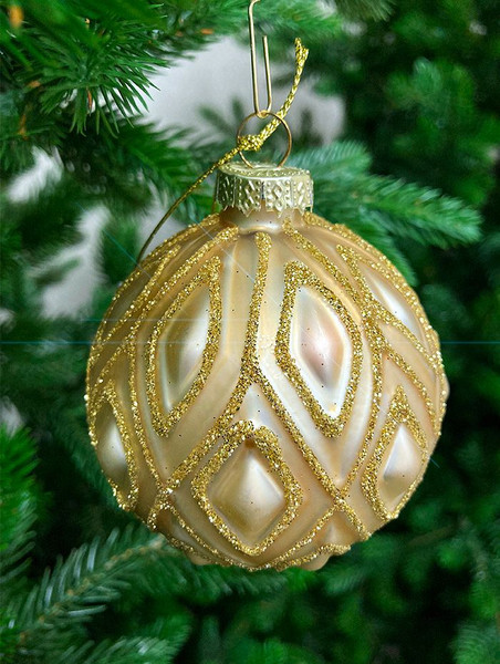 Шар новогодний GreenTerra 0195-38