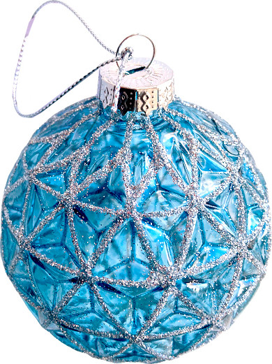 Шар новогодний GreenTerra 0199-8 - фото