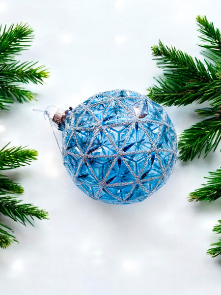 Шар новогодний GreenTerra 0199-8