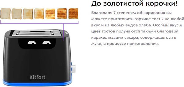 Тостер Kitfort КТ-6410