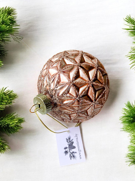 Шар новогодний GreenTerra 0210-12