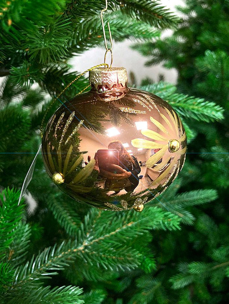 Елочная игрушка GreenTerra 0318-1