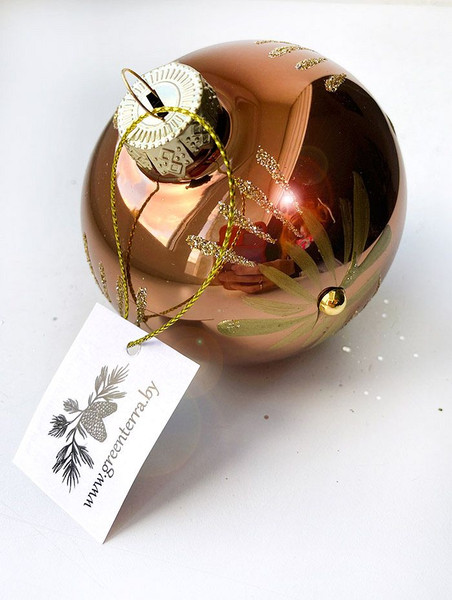 Елочная игрушка GreenTerra 0318-1