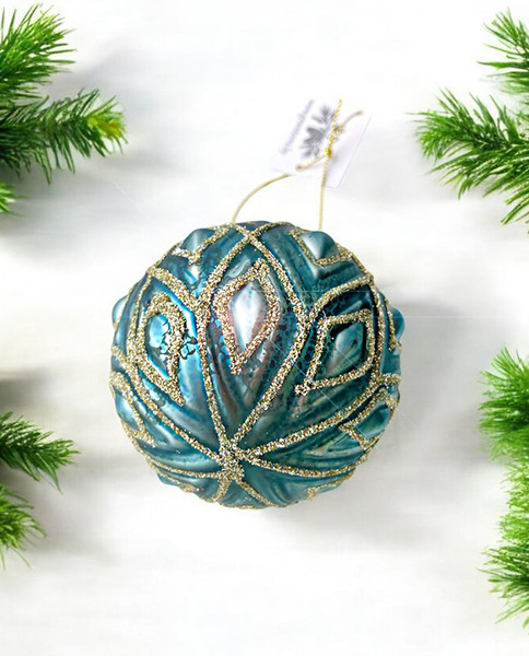 Шар новогодний GreenTerra 5684-19