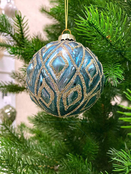 Шар новогодний GreenTerra 5684-19