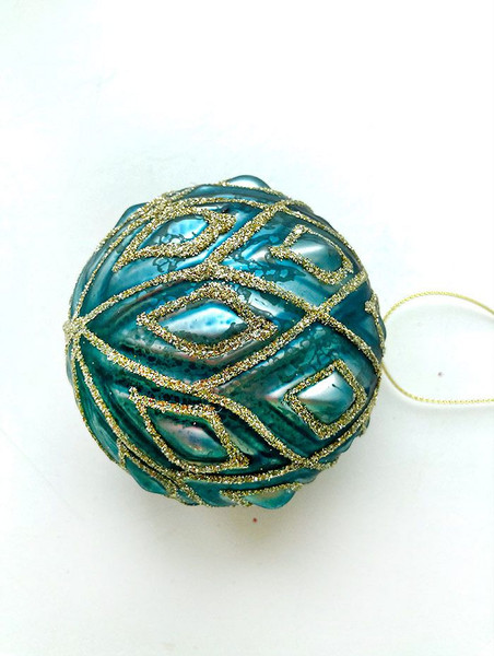 Шар новогодний GreenTerra 5684-19